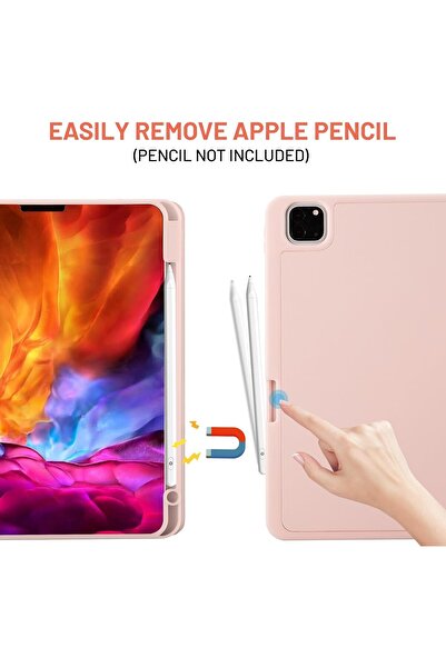 Generic جراب Palkitsee متوافق مع iPad Pro 11 2022/2021/2020 / جراب iPad Pro 11 Pro 11 بوصة مع قلم