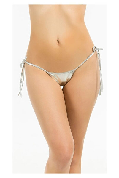 PİKARDİ Dodes Tegan Φαντασία Ασημένιο Σέξι Πλευρικό Δέσιμο String - Κουλούρι TG270035
