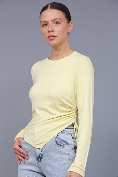 Rouge بلوزة مودال بخصر مطاطي