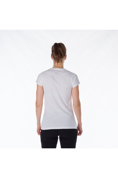 NORTHFINDER Tricou de damă confortabil, semi-croțat, TR-4911OR MAUDE alb