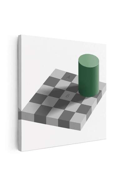 Tablou Canvas Tablou iluzie optica forme geometrice, cod 5551