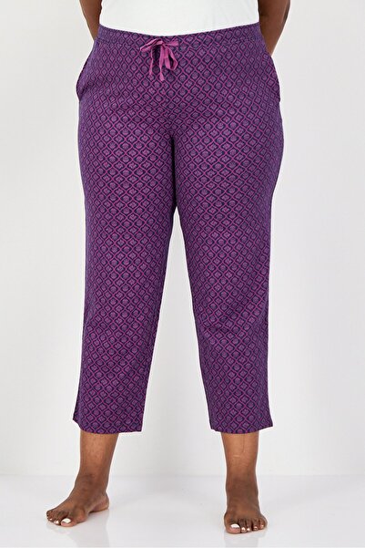 Zivame Women Allover Print Pull On Pyjama Bottom, Multicolor