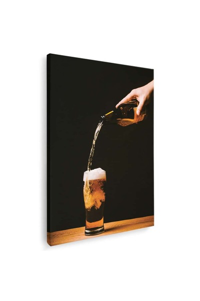 Tablou Canvas Tablou turnand bere in pahar, cod 4076