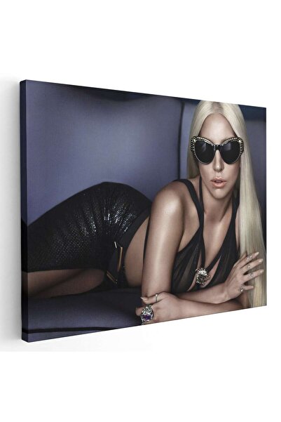 Tablou Canvas Lady Gaga cantareata, cod 2276