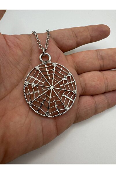 Yuchicly Round Spider Web Figured Women's and Men's Necklace – Protection, Ba...