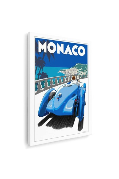 Tablou Canvas Tablou curse auto Monaco Grand Prix, cod 3218