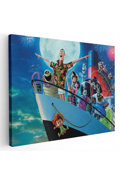 Tablou Canvas Hotel Transilvania desene animate, cod 4645