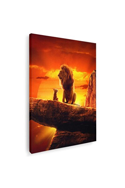 Tablou Canvas Regele Leu desene animate, cod 4712