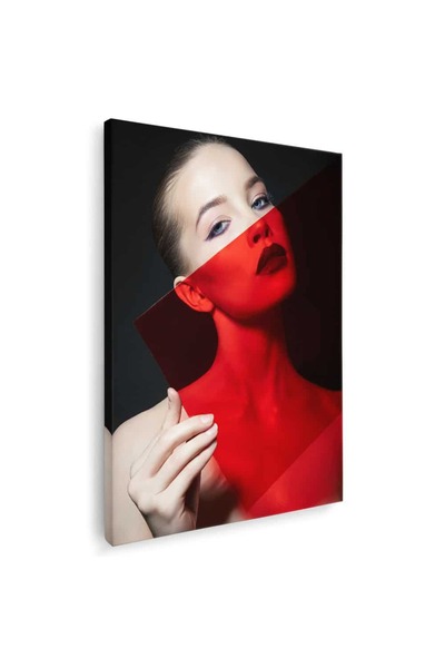 Tablou Canvas Tablou portret artistic femeie, cod 4364