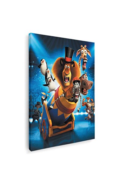 Tablou Canvas Madagascar desene animate, cod 4697