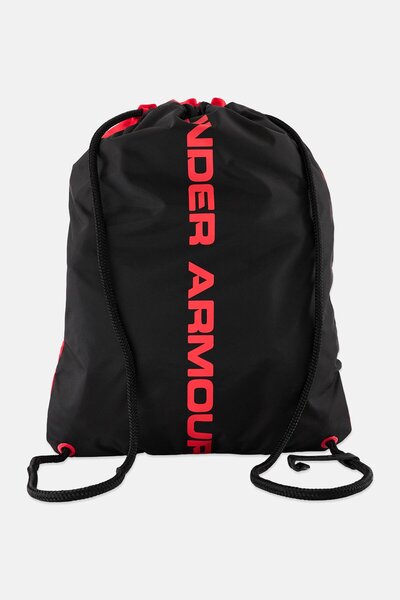Under Armour Men Brand Logo Gym Sack Drawstring Bag, Red