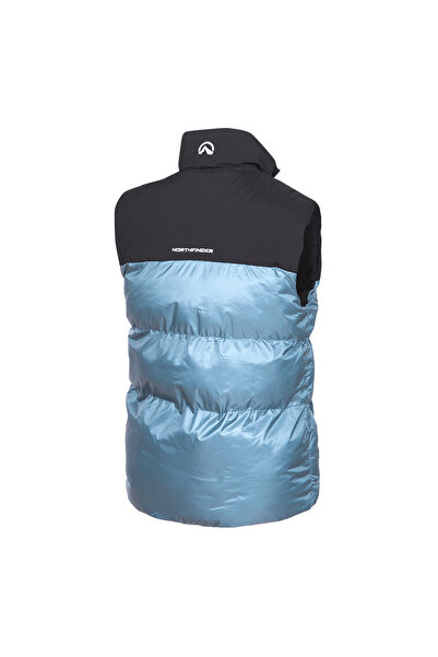 NORTHFINDER VE-4500OR women's outdoor insulated vest SHANNA blacktyrkis