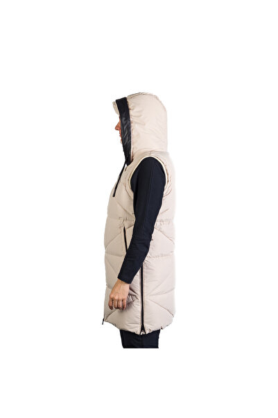 NORTHFINDER Women's warm quilted vest JERRI beige