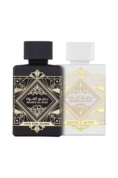 lattafa Pachet 2 parfumuri Badee Al Oud 100 ml si Badee Al Oud Honor & Glory 100 ml