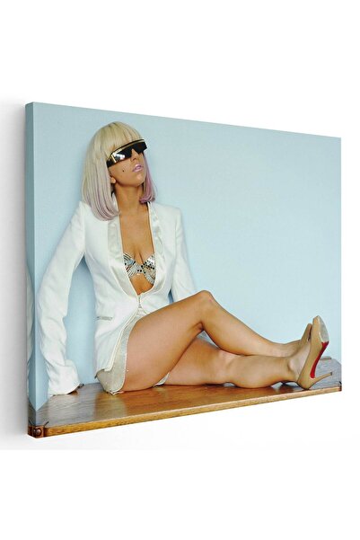 Tablou Canvas Lady Gaga cantareata, cod 2272