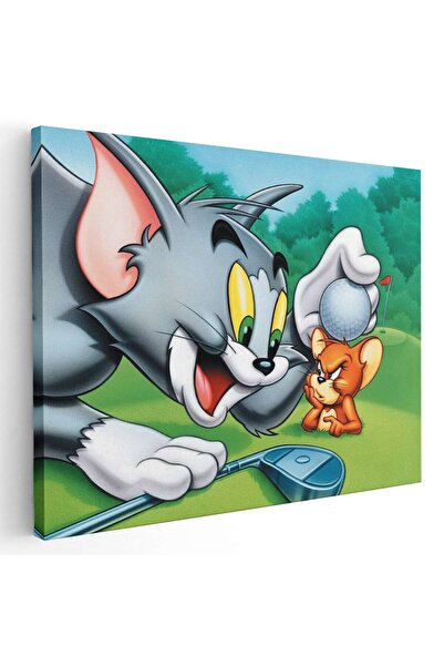 Tablou Canvas Tom si Jerry desene animate, cod 4861