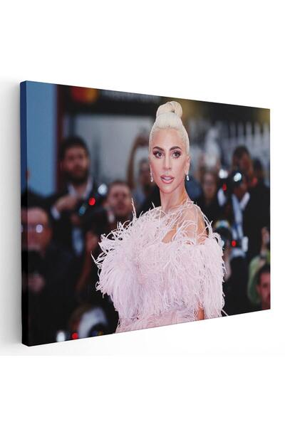 Tablou Canvas Tablou Lady Gaga cantareata, cod 1561
