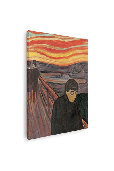 Tablou Canvas Tablou pictura Disperare de Edvard Munch, cod 2124