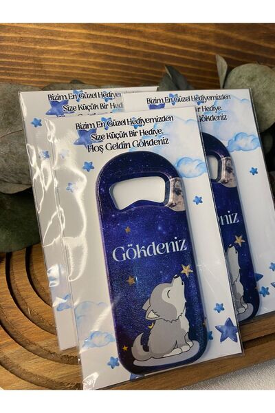 Gizem Graphic Kurt Temalı Açacak Magnet 20'li Paket