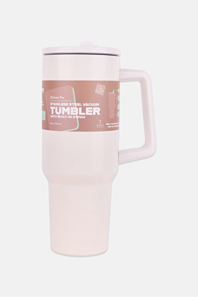 Orly Maison كوب تفريغ من الفولاذ المقاوم للصدأ مع شفاطة مدمجة سعة 1183 مل، أب...