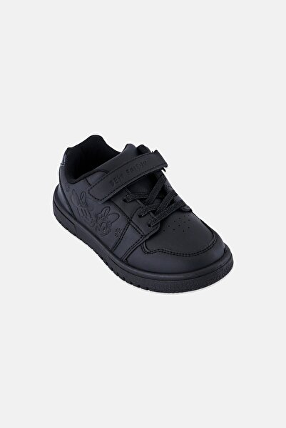 Disney Kids Boy Micky And Friends Velcro Closure Shoes, Black