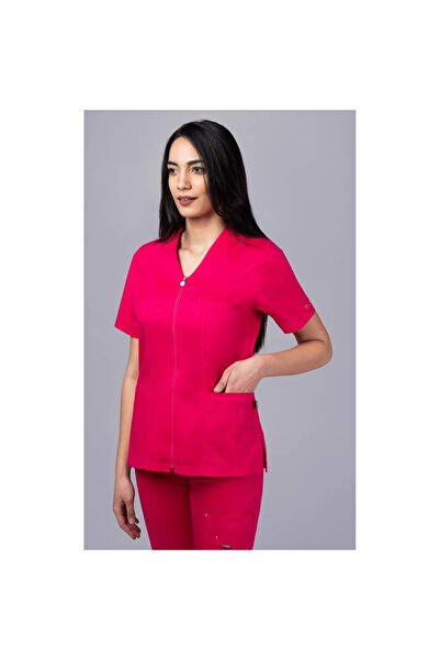 OEM Women's medical suit NEW ZIP COMFORT, Ciclam