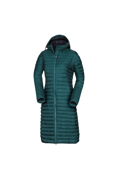 NORTHFINDER Geacă sport lungă pentru femei BOBBIE albastru cerneală