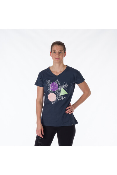 NORTHFINDER Women's T-shirt loose fit MAYME grey