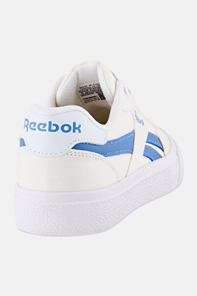 Reebok Women Court Advance Vulc Lace Up Running Shoes, Off White
