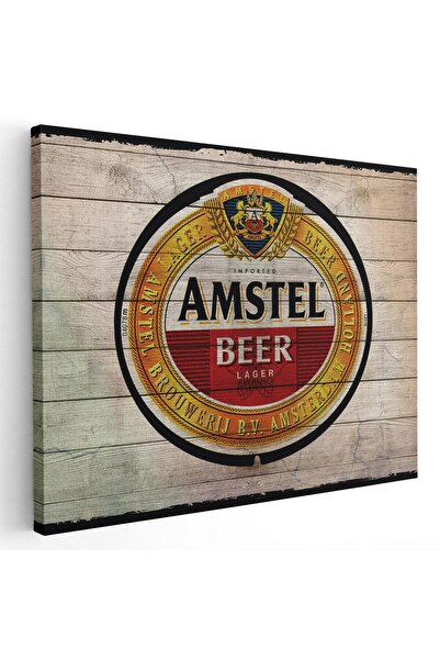 Tablou Canvas logo bere Amstel vintage, cod 4112