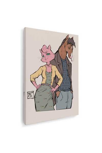Tablou Canvas BoJack Horseman desene animate, cod 4763