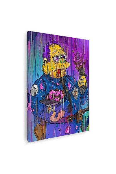 Tablou Canvas Tablou Familia Simpson desene animate, cod 4737