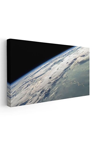 Tablou Canvas Tablou Pamantul vazut din spatiu detaliu, cod 5322