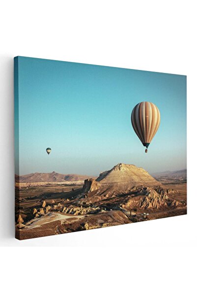 Tablou Canvas Tablou peisaj cu baloane cu aer cald, cod 4490