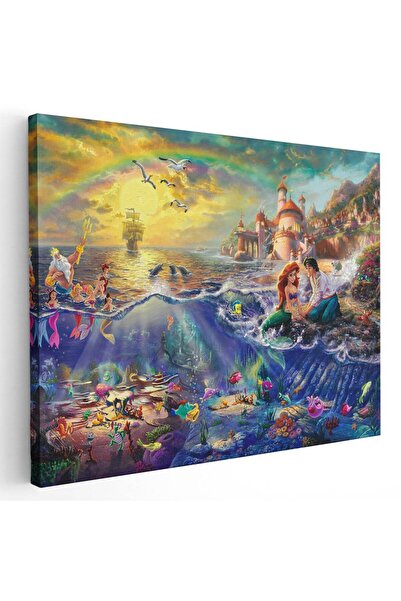 Tablou Canvas Mica Sirena desene animate, cod 2237