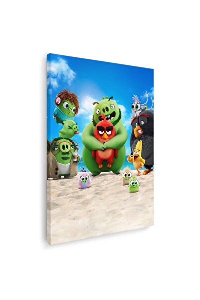 Tablou Canvas Tablou Angry Birds 2 desene animate, cod 4809