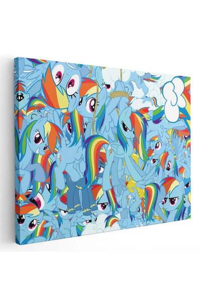Tablou Canvas Micul Meu Ponei My Little Pony desene animate, cod 2223