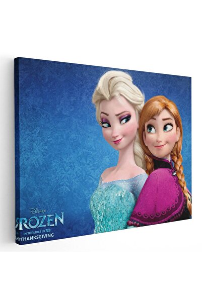 Tablou Canvas Frozen Elsa Anna desene animate, cod 2186