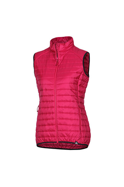 NORTHFINDER Women's lightweight active insulated vest SAMANTHA cherry