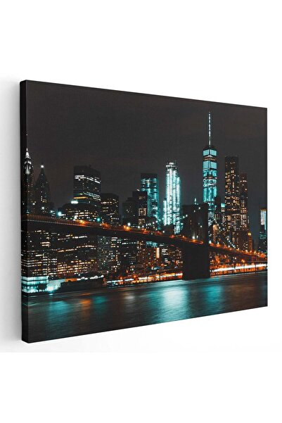 Tablou Canvas Tablou podul Brooklyn New York, cod 4444
