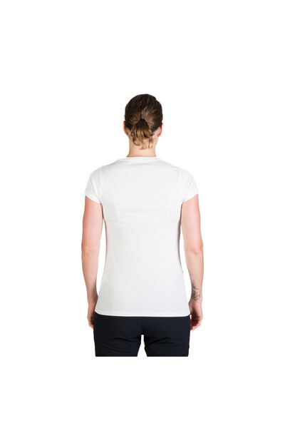 NORTHFINDER Tricou respirabil pentru femei MABLE alb