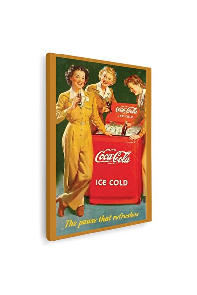 Tablou Canvas Tablou Coca Cola ad vintage, cod 4021