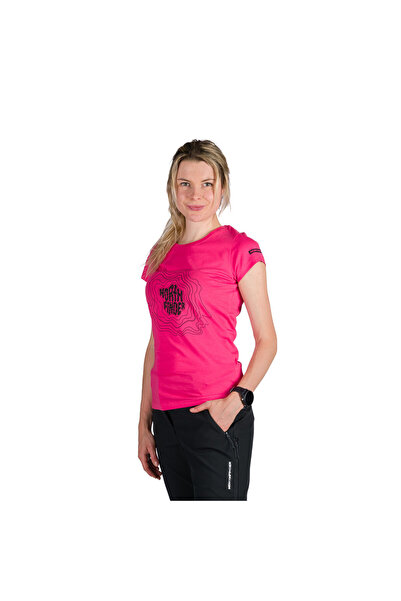 NORTHFINDER Tricou de damă pentru exterior, din bumbac, MANDI, roz