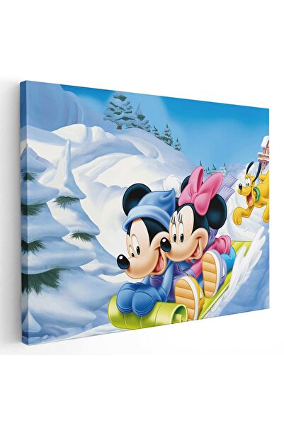 Tablou Canvas Minnie and Mickey mouse, cod 2164