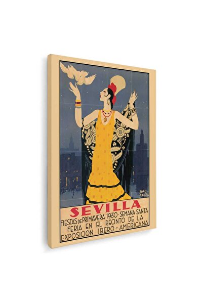 Tablou Canvas Tablou Sevilla vintage, cod 5412