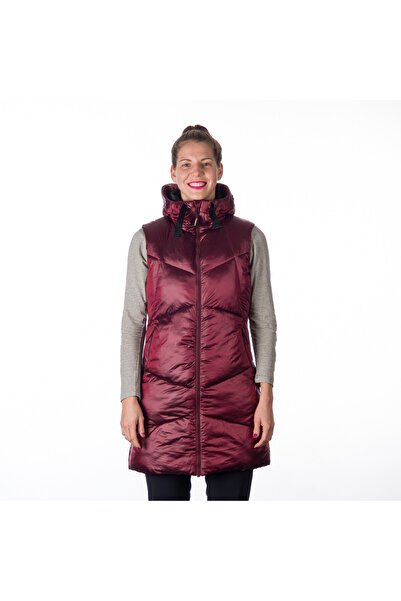 NORTHFINDER Women's insulated leisure vest ROSEMARY wine