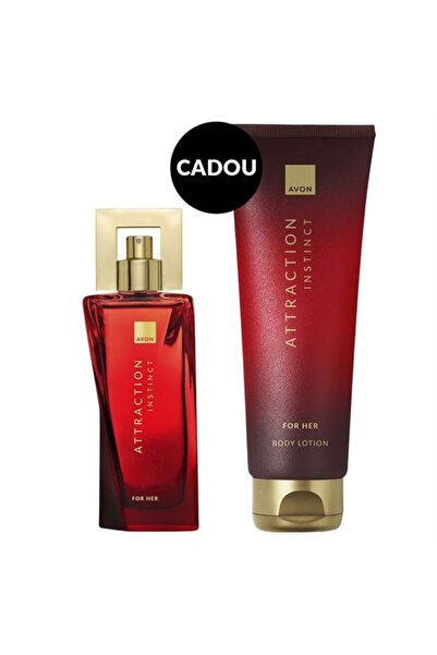 AVON Attraction Instinct EA: Perfume + Lotion GIFT