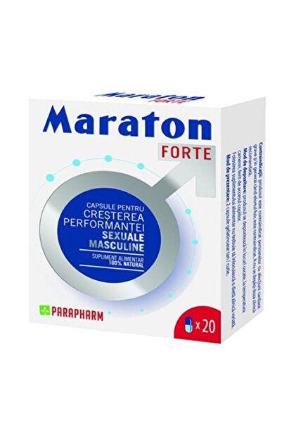 MARATOON Forte 20 capsule, Imbunatateste Performanta Barbati