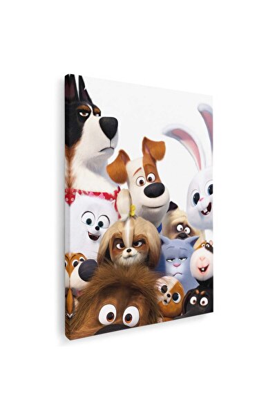 Tablou Canvas Tablou Singuri acasa 2 desene animate, cod 4807