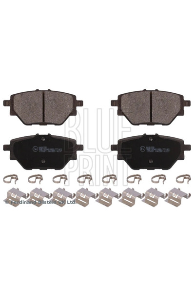 BLUE PRİNT Set Placute Frana Frana Disc Puntea Spate Mg Mg Gs